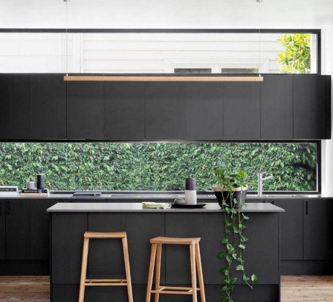 modern-black-kitchen